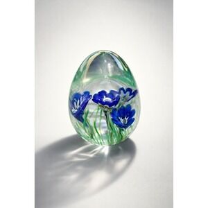 Vintage Cane Flower Franklin Mint Treasury of Eggs Collection Office 
 Gift